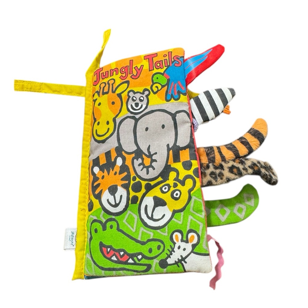 Jellycat Jungly Tails Book 🐯